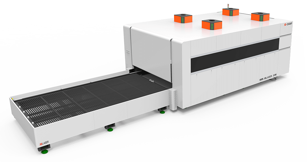 JQ-2040AP Pallet Changer Fiber Laser Sheet Cutting Machine
